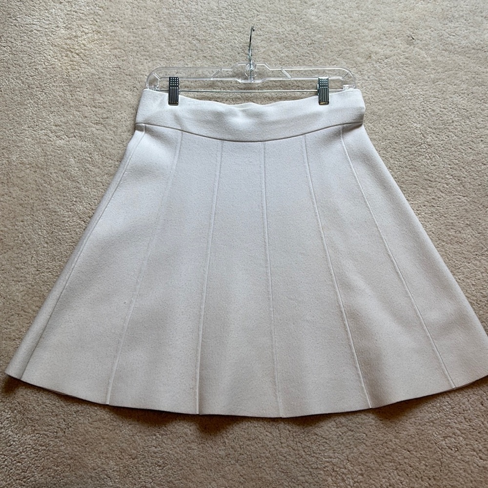 Ann Taylor pleated knit skirt